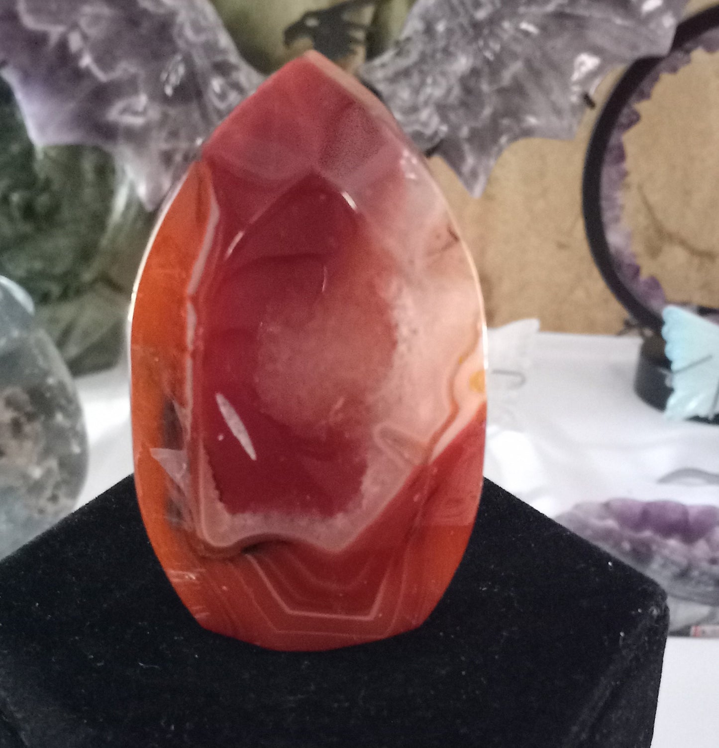 Red Agate Free Form