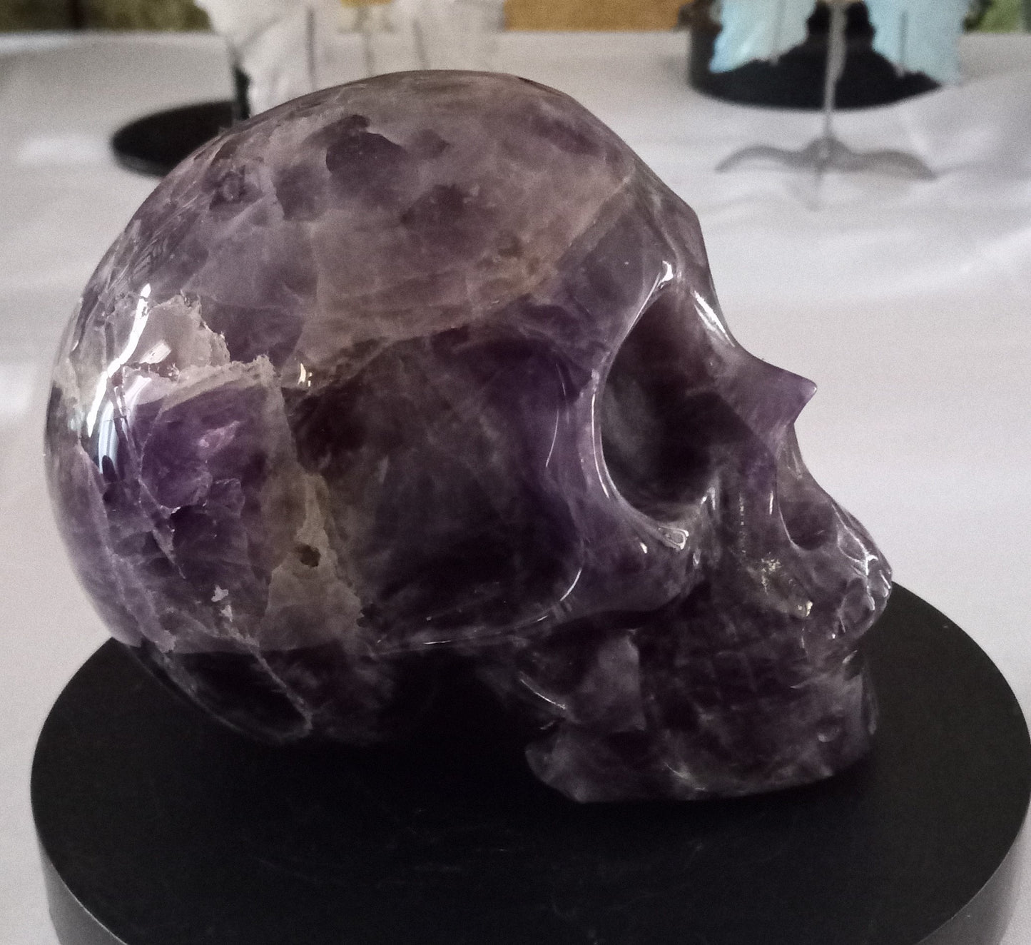 Amethyst Skull