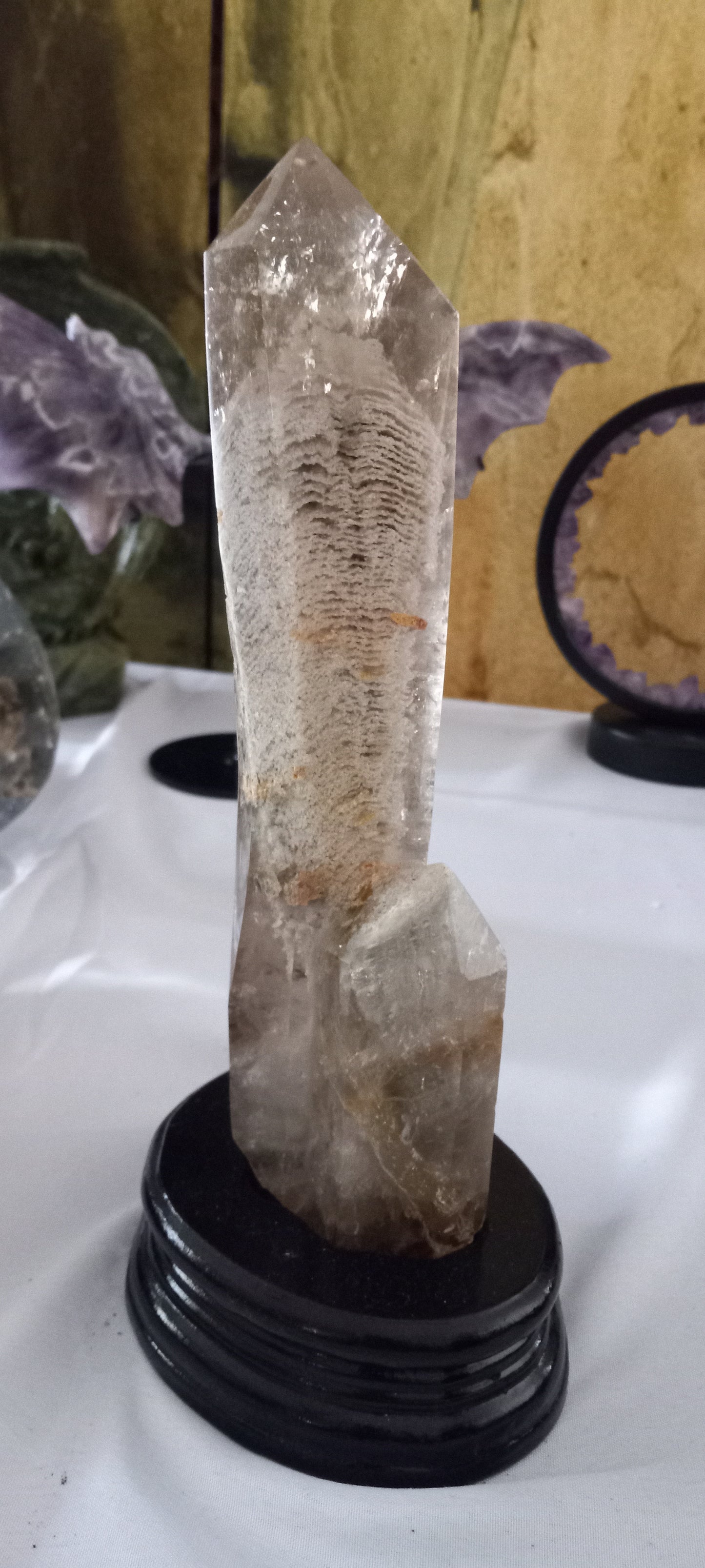 Smokey Quartz Thousand Layer Garden Quartz Specimen