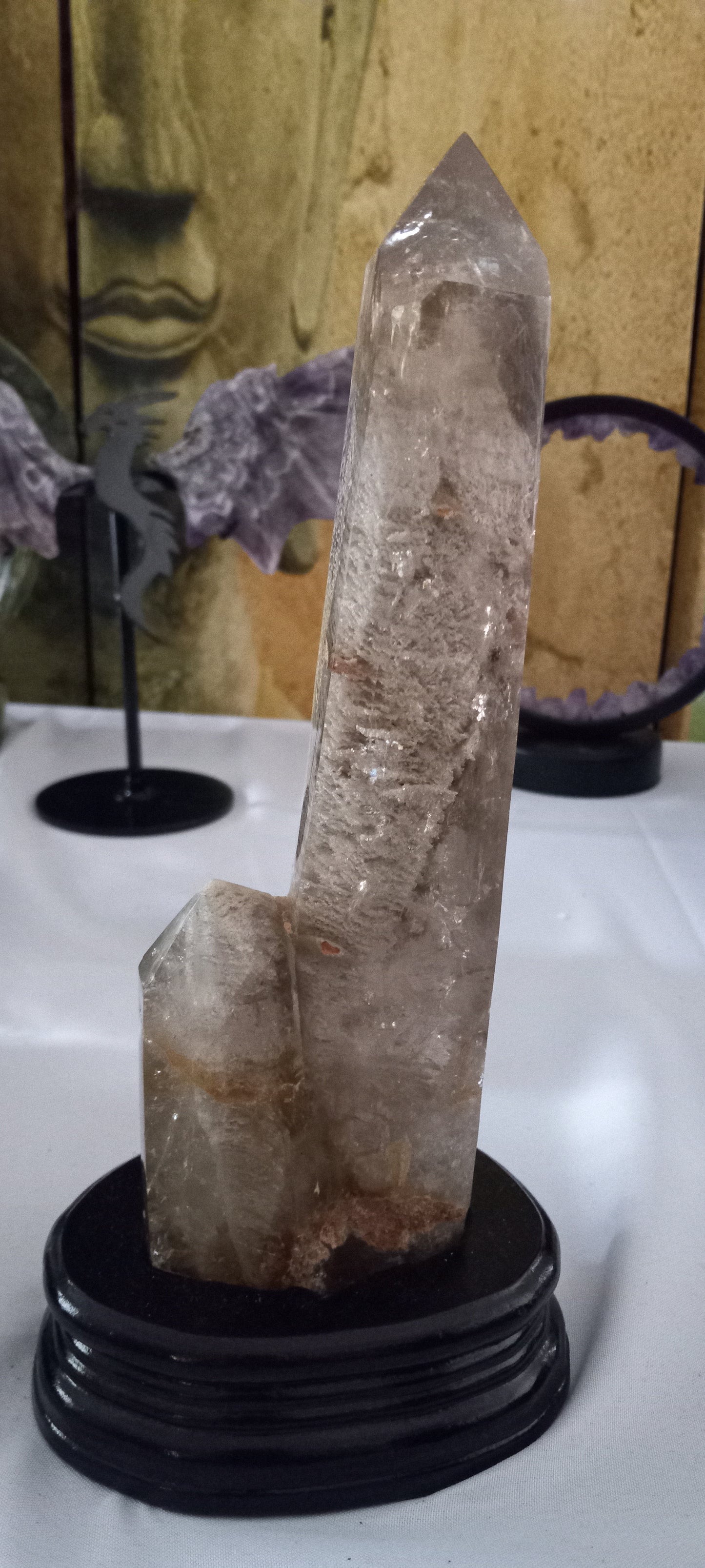 Smokey Quartz Thousand Layer Garden Quartz Specimen