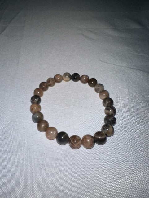 Black moonstone bracelet