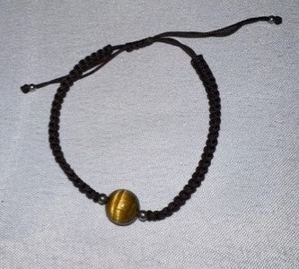 tiger eye adjustable bracelet