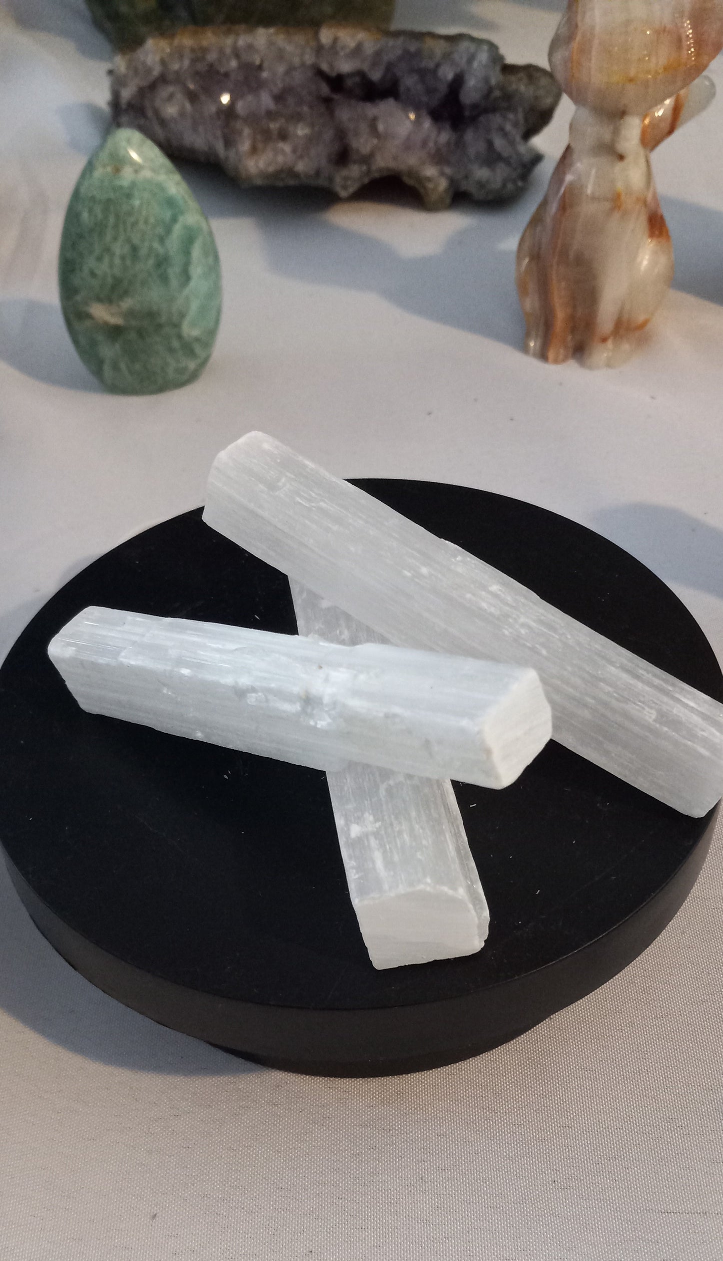 Selenite 4 inch sticks.